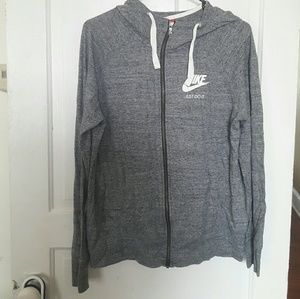 Nike lightweight zip up hoodie